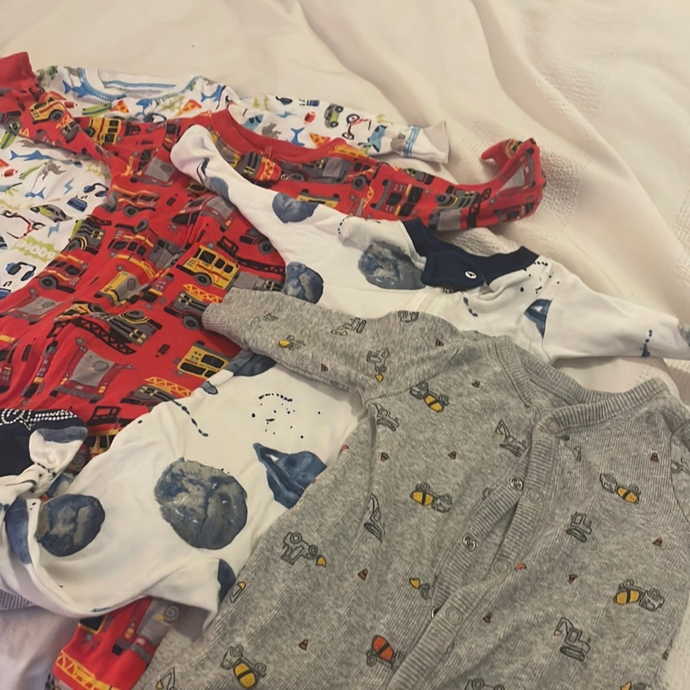 Lot of Boy sleeper/pjs/footies (4 total)